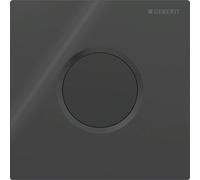 Geberit type 01 plaque de commande pour urinoir - batterie - ronde - Noir intense RAL 9005 116.031.DW.5