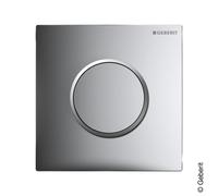 Geberit HyTouch - Plaque de commande pour urinoirs chrome ultra brillant / finition satin chromé / chrome ultra brillant