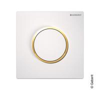 Geberit 116.015.KK.1 pièce de remplacement de chasse d’eau Plaque de rinçage Blanc