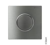 Geberit Type 10 Plaque de déclenchement Round, 116015SN1, Round