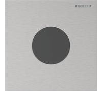 Geberit type 40 plaque de commande pour urinoir - pile - ronde - inox brossé/easy-to-clean 116.034.FW.1