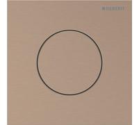 Geberit type 40 plaque de commande urinoir - pneumatique - rond - rouge doré /geb/easy-to-cl 116.014.QB.1