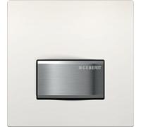 Geberit type 50 plaque de commande pour urinoir - pneumatique - boutons rectangulaires - blanc alpin 116.016.11.5