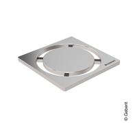 Geberit Universal Grille Circle pour écoulement de douche au sol, 154311001,