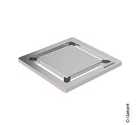 Geberit Universal Grille Square pour écoulement de douche au sol, 154312001,