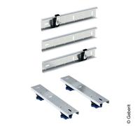 Geberit Universal Jeu de pieds et de traverses pour receveurs de douche en acrylique sanitaire, 550950001,