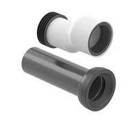 Geberit Universal Set de coudes de raccordement, pour cuvette à poser, 152062001,