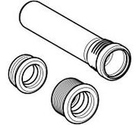 Geberit tuyaux de sortie d'urinoir match0 243338001