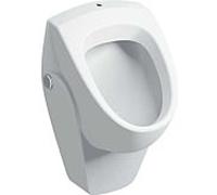 Geberit urinoir Renova entrée ci-dessus, sortie arrière / dessous, blanc KeraTect