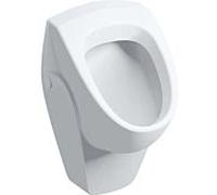 Geberit Renova blanc , entrée / sortie arrière, avec marquage de cible de bougie