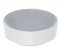 Geberit Vasque à poser VariForm 500768012 – Ø 40 cm, sans trou pour robinetterie, trop-plein, blanc