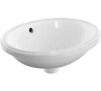 Geberit Variform lavabo 42x33 cm ovale sous plan blanc 500.748.01.2