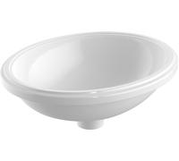 Geberit Variform lavabo 42x33 cm ovale sous plan blanc 500.750.01.2