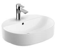 Geberit Variform lavabo 50x40 cm ovale à poser blanc 500.775.01.2