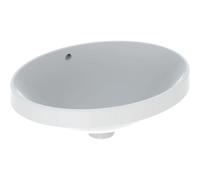 Geberit Variform lavabo 50x40 cm ovale encastrée blanc brillant 500.708.01.2