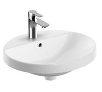 Geberit Variform lavabo 50x45 cm ovale encastrée blanc 500.712.01.2