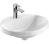 Geberit Variform lavabo 50x45 cm ovale encastrée blanc 500.715.00.2