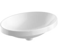 Geberit Variform lavabo 55x40 cm ovale encastrée blanc 500.718.01.2