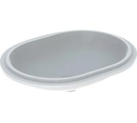 Geberit Variform lavabo 55x40 cm ovale sous plan blanc brillant 500.759.01.2