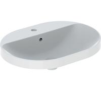 Geberit Variform lavabo 60x45 cm ovale encastrée blanc brillant 500.732.01.2