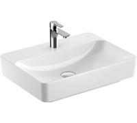 Geberit Vasque à poser VariForm 500781012 60×45 cm rectangulaire, avec trou, sans trop-plein, blanc