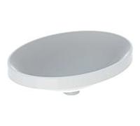 Geberit Lavabo à encastrer VariForm 500719002 55×40 cm ovale blanc KeraTect sans trou ni trop-plein