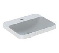 Geberit Lavabo à encastrer VariForm 500743002 55x45 cm rectangulaire sans trop-plein, blanc KeraTect