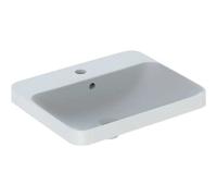 Geberit Lavabo à encastrer VariForm 500741002 55×45 cm blanc KeraTect, trou et trop-plein