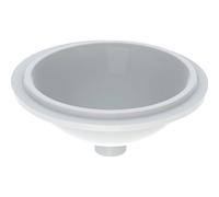 Geberit VariForm lavabo à encastrer rond, 330mm, sans trou pour robinet, sans trop-plein, 500747012, Couleur: Blanc - CM