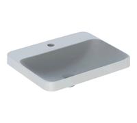 Geberit Variform lavabo à poser rectangulaire 55x45cm sans trop-plein blanc 500.742.01.2