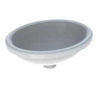 Geberit Variform lavabo encastré par le dessous ovale 42x42cm sans trop-plein blanc 500.750.01.2