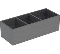 Geberit VariForm Compartimentage de tiroir en H, hauteur 9,8 cm, 501.157.00.1