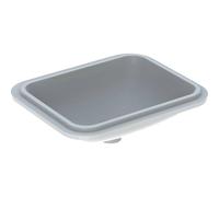 Geberit Variform vasque à encastrer rect. 45cm sans trop-plein tect blanc 500.762.00.2