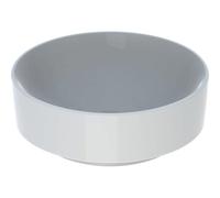 Geberit VariForm vasque à poser ronde sans trou de robinetterie sans trop-plein Ø40x15.8cm blanc 500.768.01.2