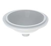 Geberit VariForm vasque sous plan 500747002 d= 39cm, sans trou pour robinetterie, sans trop-plein, rond, blanc KeraTect