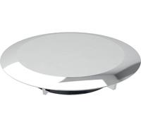 Geberit couvercle de drain 150265211 chromé brillant, pour drain de receveur de douche, hauteur d'eau d'étanchéité 30 / 50mm