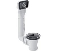 Geberit vidage / trop-plein 152730111 2000 2000 / 2 ", avec clapet, blanc