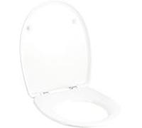 Geberit Virto WC siège 573065000 blanc, charnières métalliques, avec mécanisme de fermeture amortie