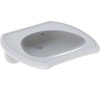Geberit Vitalis lavabo 55x55 cm classique pour les handicapés blanc 221556000