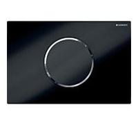 Geberit WC control 115908KM6 fonctionnement sur batterie, 801 rinçage, noir profond RAL 9005