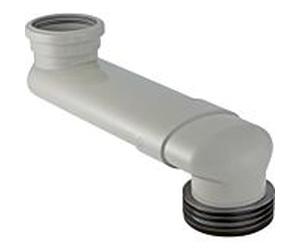 Geberit WC -Etagenbogen DN90 / 110 388 350 291 horizontalement
