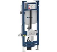 Bâti-support Geberit Duofix pour WC suspendu, 112 cm, avec réservoir à encastrer Sigma 12 cm, adapté Pmr, WC hauteur réglable