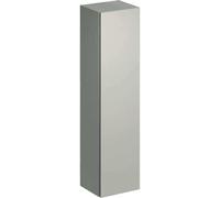 Geberit Xeno 2 armoire haute 500503, 400x1700x351mm, 1 porte et miroir intÃ©rieur, Coloris: LaquÃ© gris mat - 500.503.00.1