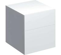 Geberit Xeno² armoire latérale 500504011 45x51x46,2cm, avec 2 tiroirs, brillant/ blanc