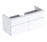 Geberit Xeno 2 armoire sous lavabo, 1174x530x462mm, 4 tiroirs, 500518011, Couleur: Laque brillante blanche - CM