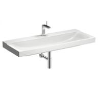 Geberit Xeno 2 lavabo avec trou de robinetterie, sans trop-plein, 120 x 48 cm...