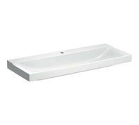 Geberit Lavabo Xeno² 500551011 120×48 cm Blanc KeraTect avec trou pour robinetterie sans trop-plein