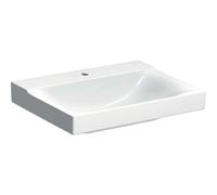 Geberit Xeno² lavabo 500530011 60x48cm, blanc KeraTect, avec trou pour robinetterie, sans trop-plein
