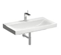 Geberit Xeno 2 lavabo avec trou pour robinetterie, sans trop-plein, 90x48 cm blanc avec KeraTect, 500531011, 500531011 - CM