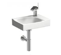 Geberit Xeno² lave-mains 500529011 40x28cm, blanc KeraTect, trou à droite , o. débordement